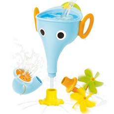 YOOKIDOO 大象澆水器沐浴玩具, 藍色