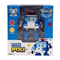 ROI TOYS POLI BABE 4吋變形車 3歲以上, 波力, 1盒