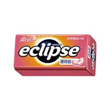Eclipse 易口舒 無糖薄荷錠 清爽蜜桃口味, 31g, 8盒