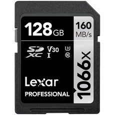 Lexar 雷克沙 Professional 1066X SDXC UHS-I 卡, 128GB