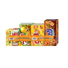 Orion 好麗友 精選餅乾組 5入, 247g, 1組