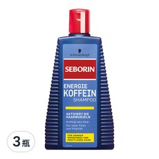 Schwarzkopf 施華蔻 咖啡因洗髮露, 250ml, 3瓶