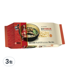 五木 牛肉拉麵, 321g, 3包