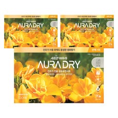 AURA Saffron Aura Dry Dryer Sheet 織物柔軟劑 你願意嫁給我嗎, 120張, 3個