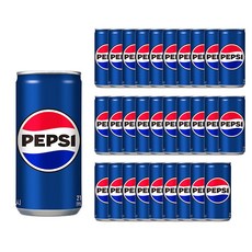 Pepsi 百事可樂 罐裝可樂, 210ml, 30罐
