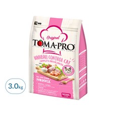 TOMA-PRO 優格 成幼貓用 化毛高纖配方飼料, 3kg, 1袋