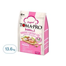 TOMA-PRO 優格 成幼貓 化毛高纖配方, 雞肉+米, 13.6kg, 1袋