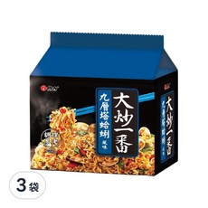 維力 大炒一番 九層塔蛤蜊風味麵 85g, 12包