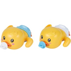 LET'S TOY 鴨子划水沐浴玩具 2入, 混色