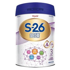 Wyeth 惠氏 S-26 鉑臻 Pro2 幼兒成長配方奶粉 3號 1~3歲, 800g, 1罐