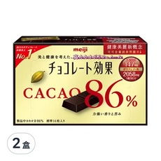 meiji 明治 86%黑巧克力, 2盒