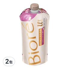 Biore 蜜妮 U 清爽花香濕潤肌膚用乳液補充包, 300ml, 2包