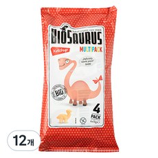 BIOSAURUS 恐龍造型餅乾 番茄風味, 15g, 12入