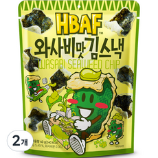 HBAF 芥末海苔脆餅, 40g, 2包
