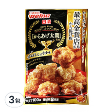 Nisshin Seifun 日清製粉 炸物製粉 醬油味, 100g, 3包