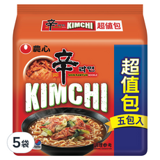 NONGSHIM 農心 辛辣白菜風味拉麵 120g, 25包