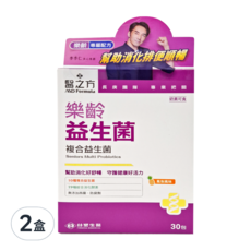 台塑生醫 MD Formula 醫之方 樂齡 益生菌復方粉末食品, 3g, 30條, 2盒