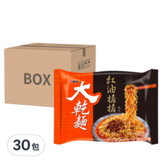 維力 大乾麵 紅油擔擔 100g, 30包