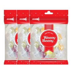 Weeny Beeny 綜合糖果 水果味, 50g, 3包