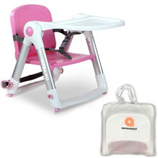 APRAMO 折疊孩童餐椅+收納袋, Maple