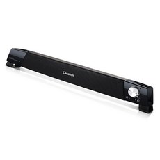 Canston Soundbar 2 聲道遊戲電腦揚聲器, LX-2200, 黑色的