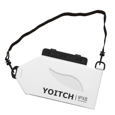 Yoitch 防水側背包 L號, 白色的, 1個