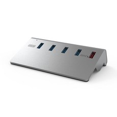 NEXT Easynet USB 3.0鋁製5口支架式電源USB集線器 -316U3, NEXT-316U3, 混色