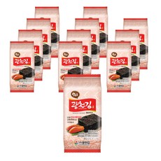 KWANGCHEONKIM 廣川海苔 明太子口味下飯海苔, 4g, 12包
