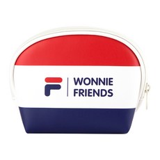 FILA 斐樂 WONNIE FRIENDS貝殼化妝包, 哇, 1個