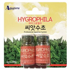 Aqua Terra 水生植物觀賞魚用品 Hygrophila 6g, 2個