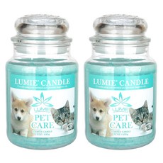 LUMIE CANDLE 香氛蠟燭, 27 寵物護理, 630g, 2罐