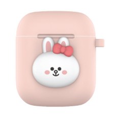 ROYCHE Line Friends 迷你 Airpod 保護套, RAC-LF-MINI-CN, 康妮