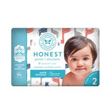 HONEST 誠實 黏貼型尿布 長頸鹿款, 第2階段, 32片