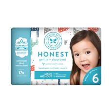 HONEST 誠實 黏貼型尿布 長頸鹿款, 第6階段, 18片