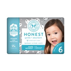 HONEST 誠實 黏貼型尿布 熊貓款, 18片, 第6階段