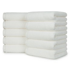 Moohan Towel 飯店毛巾 200g, 白色, 10個