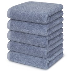 Moohan Towel 飯店毛巾 200g, 淺藍色, 5條