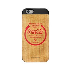 Coca Cola 可口可樂 隨身鏡卡夾手機殼