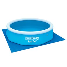 Bestway 圓形泳池地板 58001, 單色
