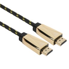 nexi 8K HDMI2.1ver Fine Chrome Metal高端NX顯示器連接線, 2m, 1個