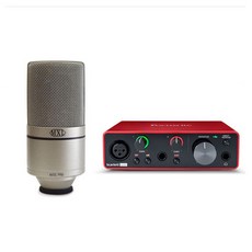 Focusrite Scarlett Solo 第三代電容麥克風, MXL 990