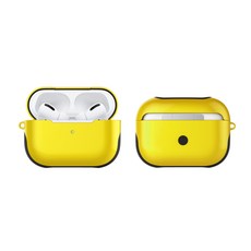光面設計 AirPods Pro 耳機盒 2p, 單品, 黃色的