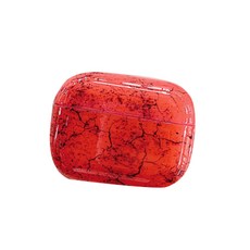 裂紋大理石 AirPods Pro 耳機盒, 單品, 紅色的