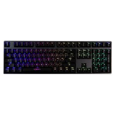 Deck MANTELA CBL-108S RGB HANGUL版本鍵盤, 黑色, 普通型
