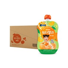 BEBECOOK 寶膳 孩童果凍飲, 濟州橘子口味, 100g, 10入