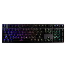 Deck Mantella 韓文版 RGB 藍色鍵盤, CBL-108S, 黑色, 普通型