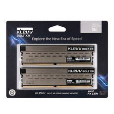 KLeVV 科賦 DDR4-3600 CL18 BOLT XR SSD 2p 套組, KD4AGU880-36A180C, 16GB