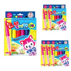 Jigu Color Pencil 吹吹筆, 6 種顏色, 6個