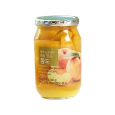 ORGA WHOLE FOODS 水蜜桃罐頭, 450g, 1罐