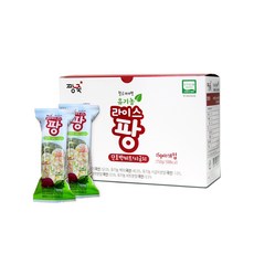 Jjangjuk 米餅, 南瓜甜菜根菠菜口味, 150g, 1盒